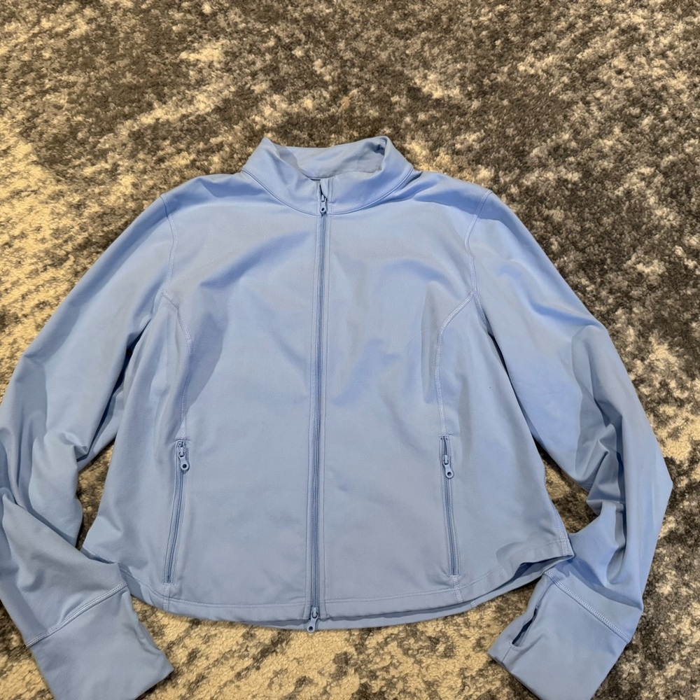 American Eagle Outfitters Women's Sky Blue Ski Jacket
